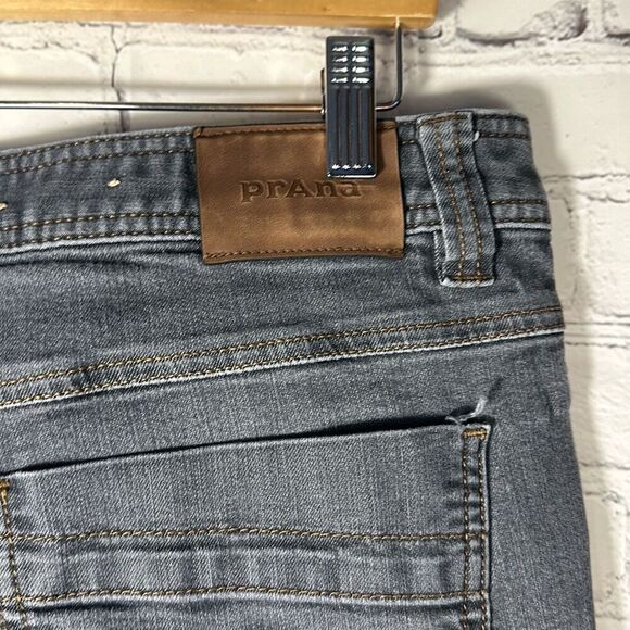 PrAna Mens Blue Bridger Slim Pant II size W35 x L30 Style# M4BD30315 - Picture 5 of 11